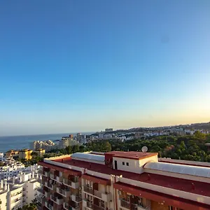 Estudio Jjupiter 250 M Del Mar Con Vistas Al Mar Piscinas Apartamento Benalmádena